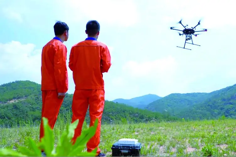 鄱阳无人机倾斜摄影巡检拍摄